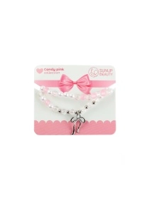 Браслет "Candy Pink", 16 см