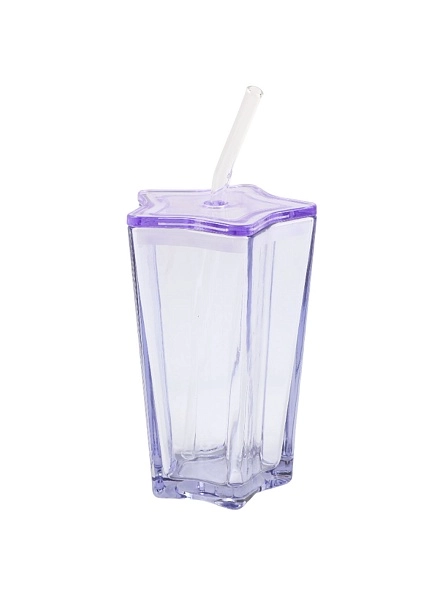 Стакан с трубочкой "Star", 300 мл (PK990)