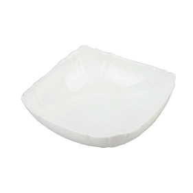 Тарелка десертная "Квадрат", 17,5*4,5 см, 460 мл, стеклокерамика