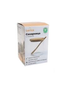 Сахарница с ложкой, 8*12 см