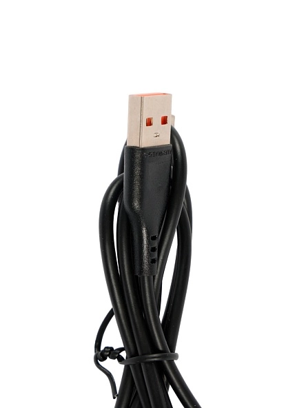 Кабель для зарядки, черный, TYPE-C, 1.0М, 2.4А