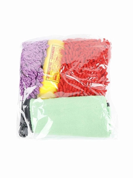 Набор для мойки авто, 4 предмета