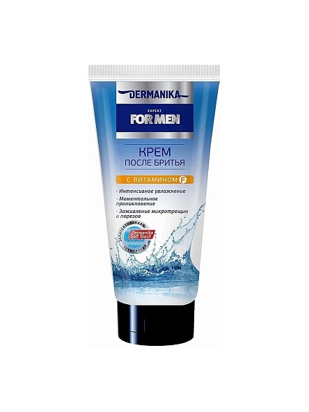 Крем после бритья с витамином F  "Dermanika" 75 мл