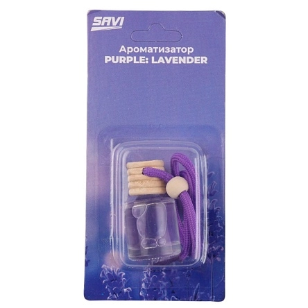 Ароматизатор в авто, бутылочка, 8 мл, Purple: Lavender