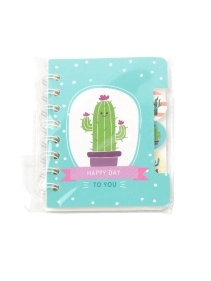 Блокнот "Кактус", в линейку, 57 стр (PD0923)