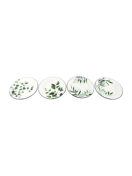 Тарелка "Green vibes", 20 см (PK1163)