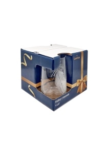 Набор стаканов "Перо", 330мл,  4шт