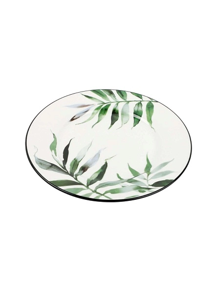 Тарелка "Green vibes", 20 см (PK1163)