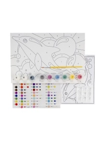 Картина по номерам детская (холст на подрамнике 20*30)