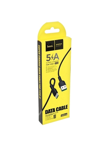 USB-кабель HOCO X33 Type-C 5А 1м