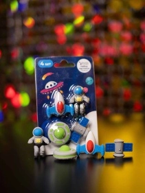 Набор фигурных ластиков"Space", 4 шт. (D24071014)