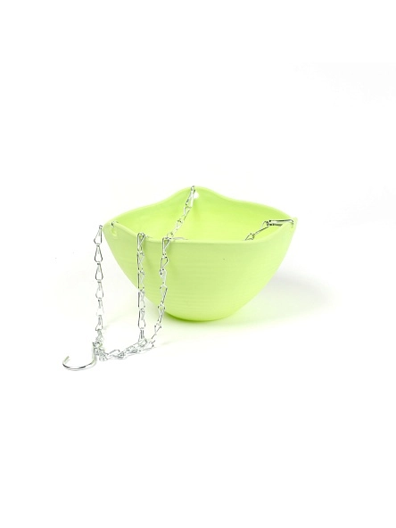 Кашпо подвесное для цветов, 22,5*14 см, микс цвета