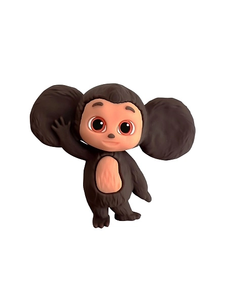 Фигурка Чебурашка 6 см с апельсинчиком во флоупаке, 6 видов в ассортименте, Funky Toys, CHE2402