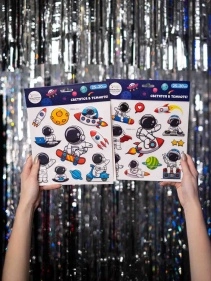 Наклейки декоративные "Space", 25*20 см (D24071031)