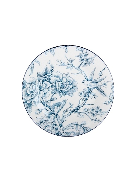 Тарелка десертная "Blue garden", 20см