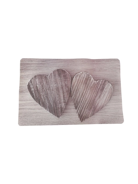 Салфетка сервировочная "Heart", 43*28 см, микс динайна