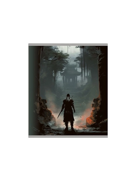 Тетрадь общая (скоба), ф.170х205мм, клетка, 48л., 4+0, СЛ, з.№588-25, серия World of games