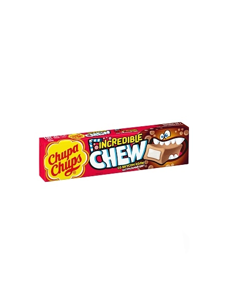 Жев. конфеты "Чупа Чупс" "INCREDIBLE CHEW" со вкусом колы 47г