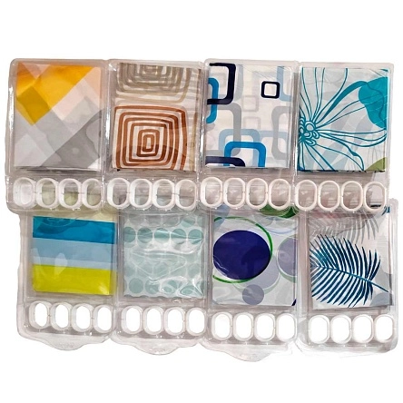 Шторка для ванной "Под защитой", 180*180 см + 12 крючков (ML-2302)