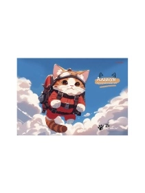 Альбом для рисования А4 24л. на гребне, уф-лак в асс-те ПХ, А24-7325