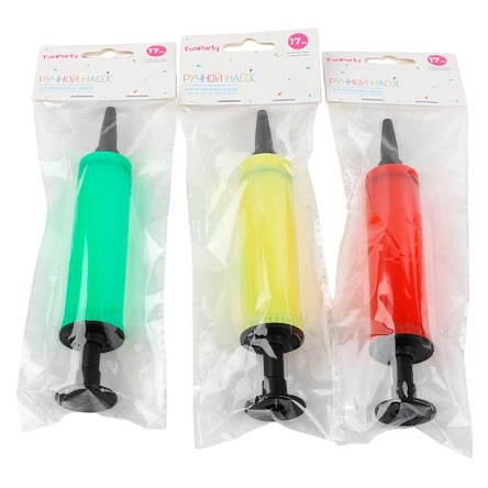 Насос для шаров воздушных, 17,5 см