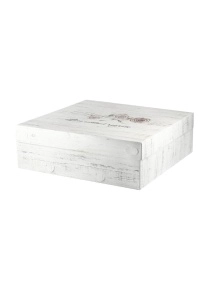 Декоративная коробка, 30,5х30,5х10 см в ассортименте