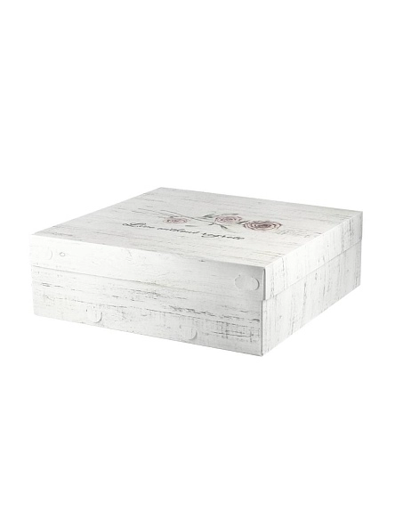 Декоративная коробка, 30,5х30,5х10 см в ассортименте