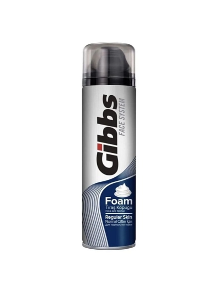 Пена для бритья для нормальной кожи Gibbs face system 200мл