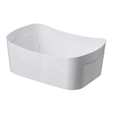 Корзинка универсальная "Poplar" 2,7л, 240х165х90мм (белый)